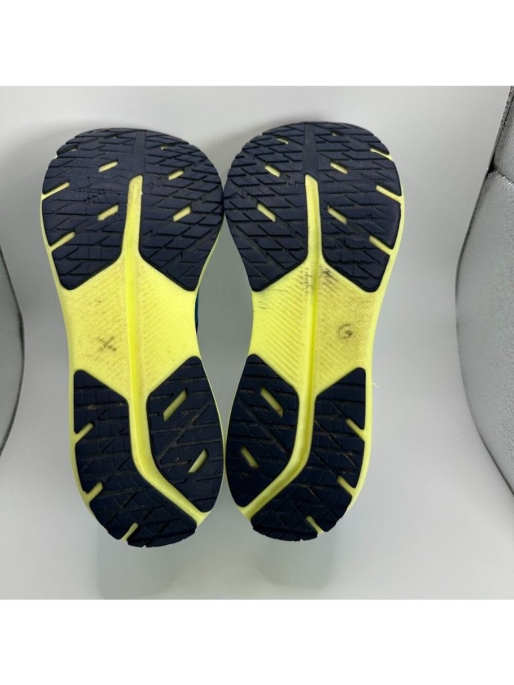 Brooks Hyperion Tempo Shoes Mens Size 9.5 Blue Yellow Running Cushioned - Picture 12 of 13